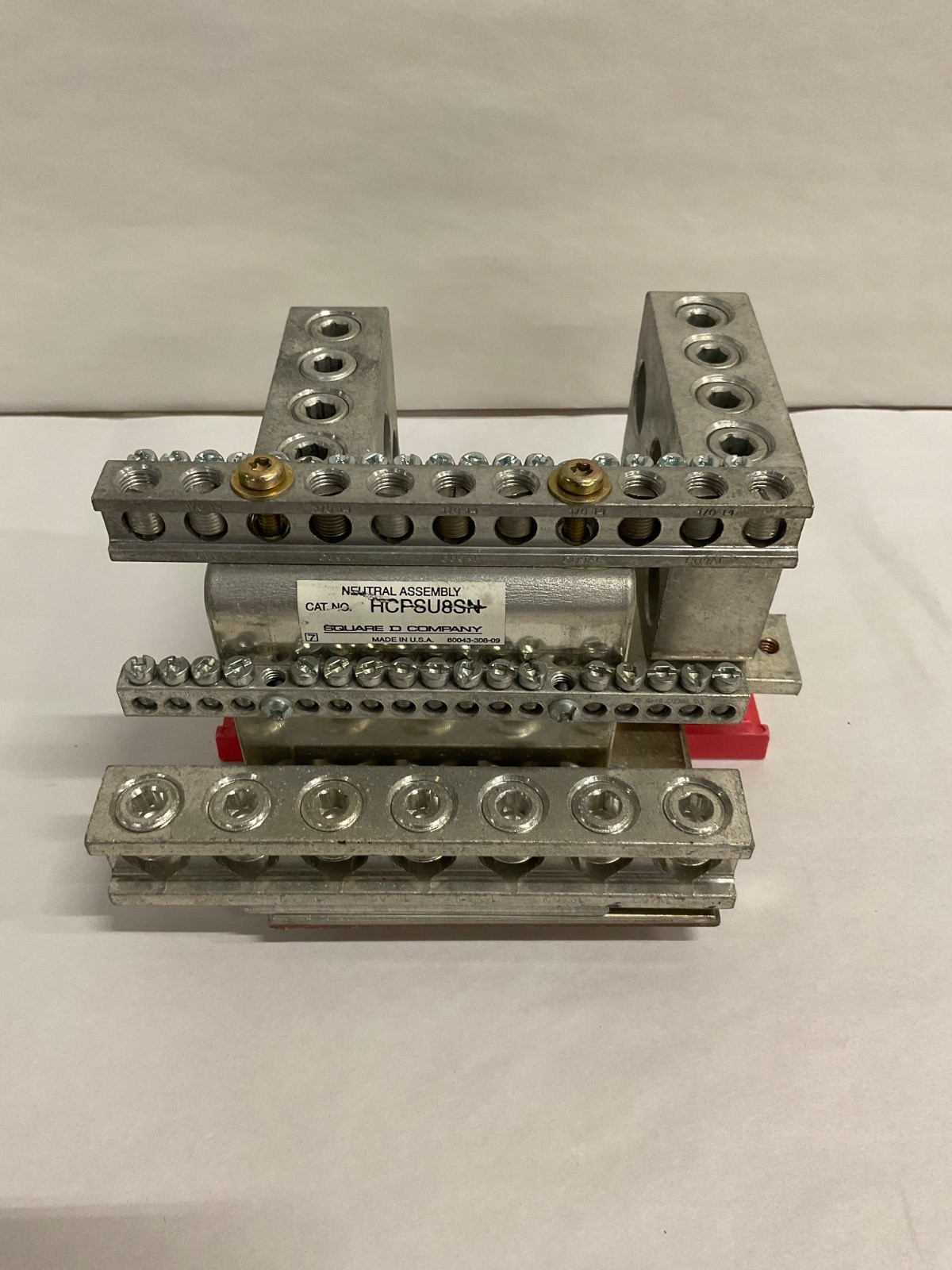 Schneider Square D HCPSU8SN Neutral Assembly 80043-308-09 800A 6 AWG – 350 MCM