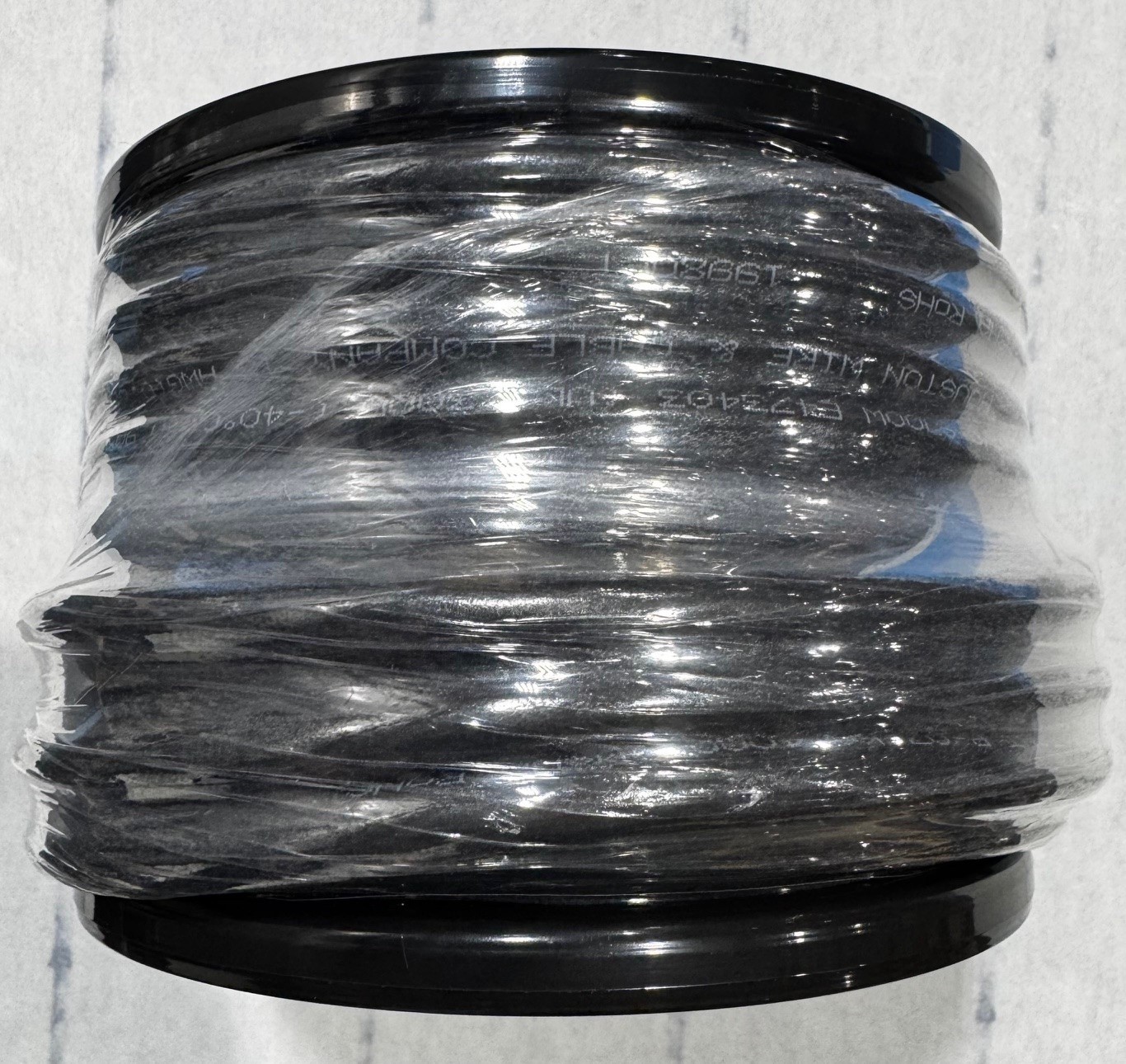 50′ 18/4 SJOOW Portable Power Cable Flexible CPE Jacket Black 300V