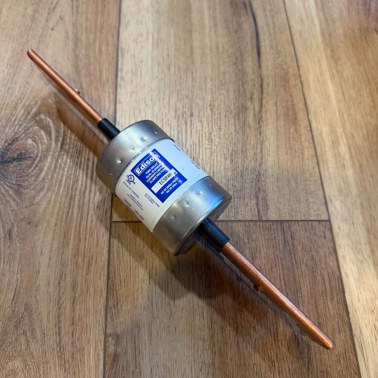Edison ECSR400 400 Amp 600 Volt Class RK5 Current-Limiting Time Delay Fuse