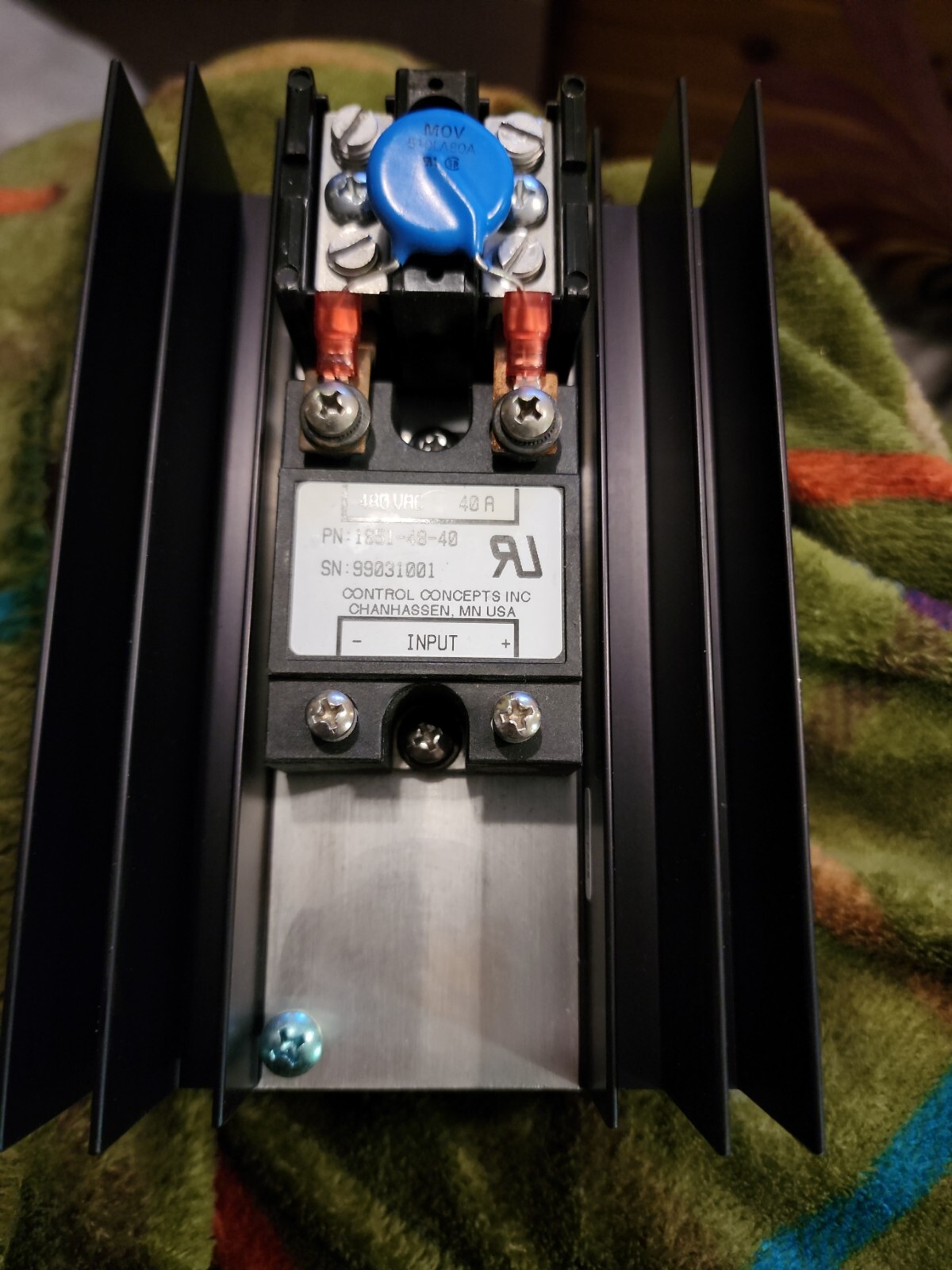 Control Concepts 3020-48-40-4/20MA SCR Power Controller 3 Phase 50/60 Hz (5756)g