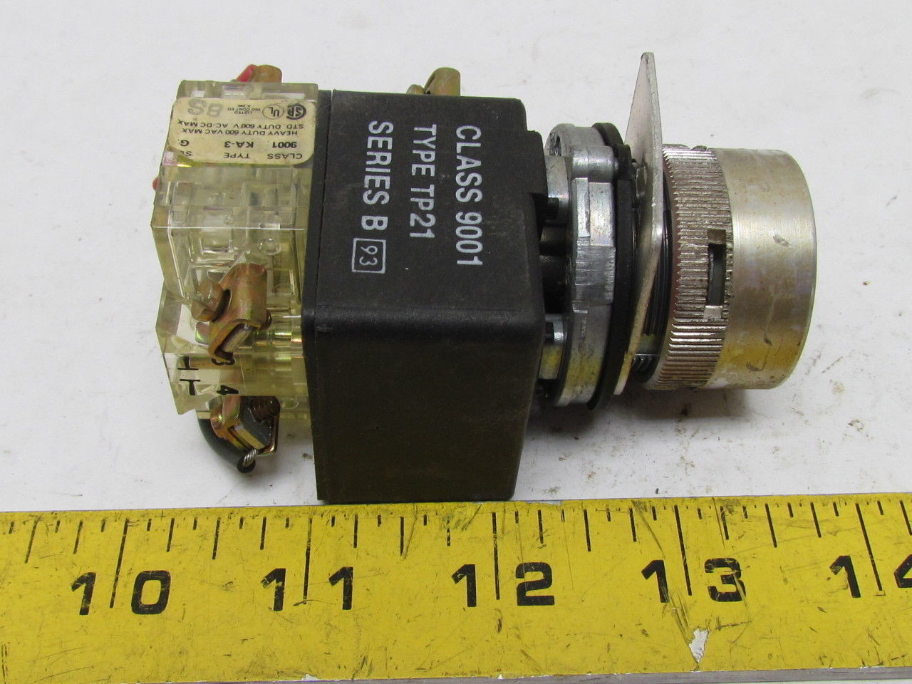 Square D 9001 TP21 KM1 KA-2-3 Light Module With 1-NO and 1-NC Contact