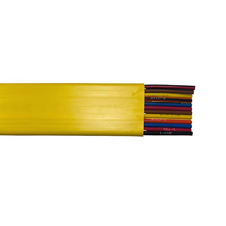16/12 Flat Festoon Cable Yellow PVC Jacket UL CSA 600V