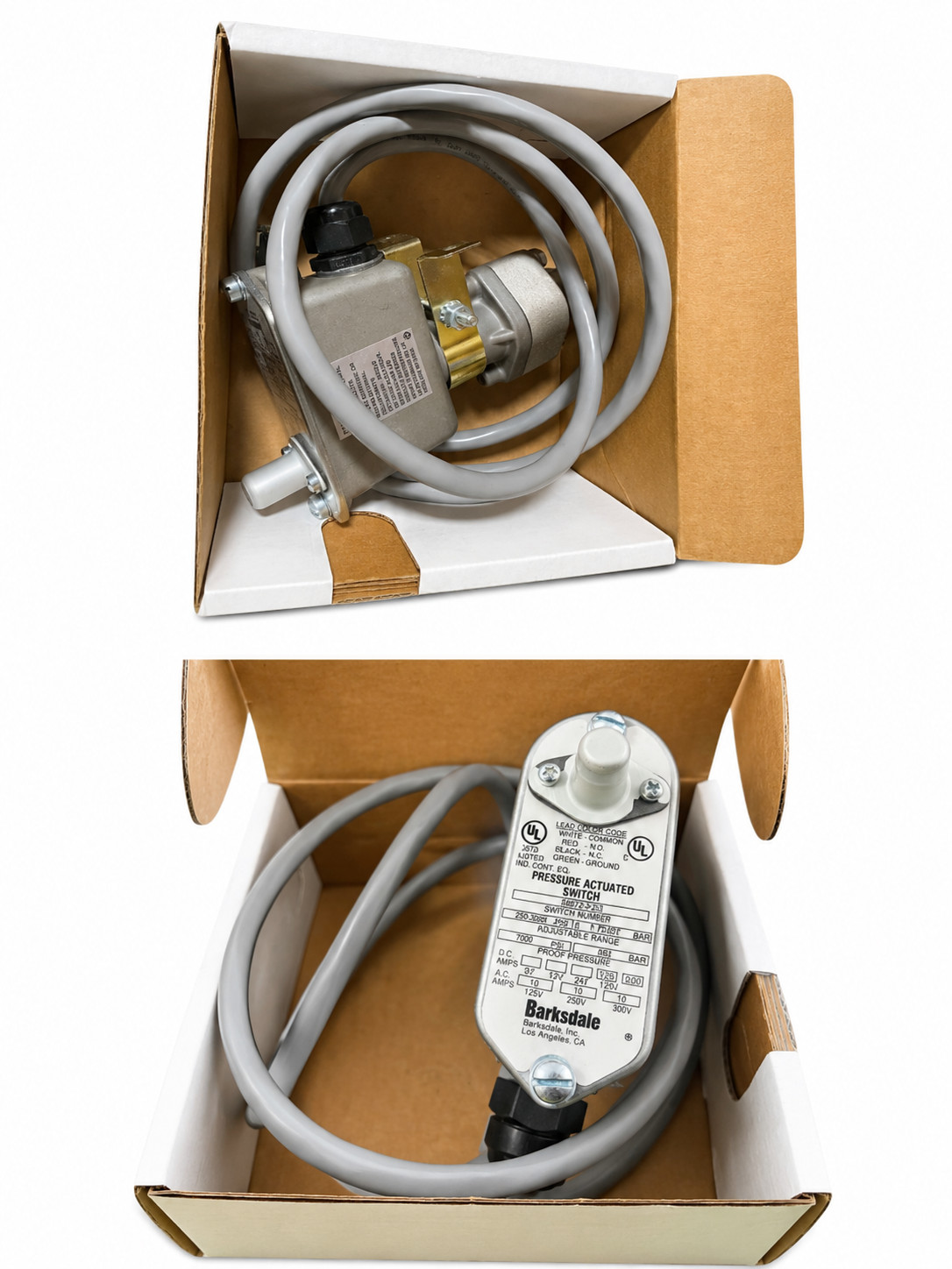 pressure switch barksdale c9612-3-q3 250-3000 PSI OPERATING RANGE