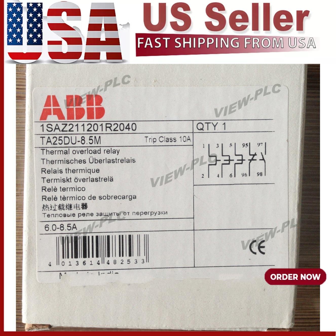 ABB TA25DU-8.5M Thermal Overload Relay 6A – 8.5A 690V 3 Poles