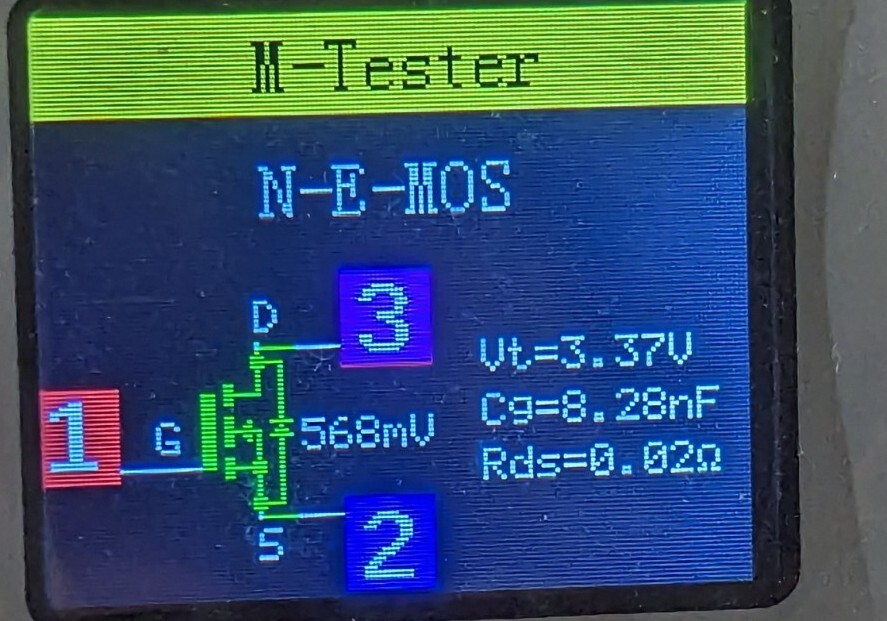 1 – VINTAGE QUALITY Power MOSFET GOLD PLATED Transistor – PICTURE FOR REFERENCE