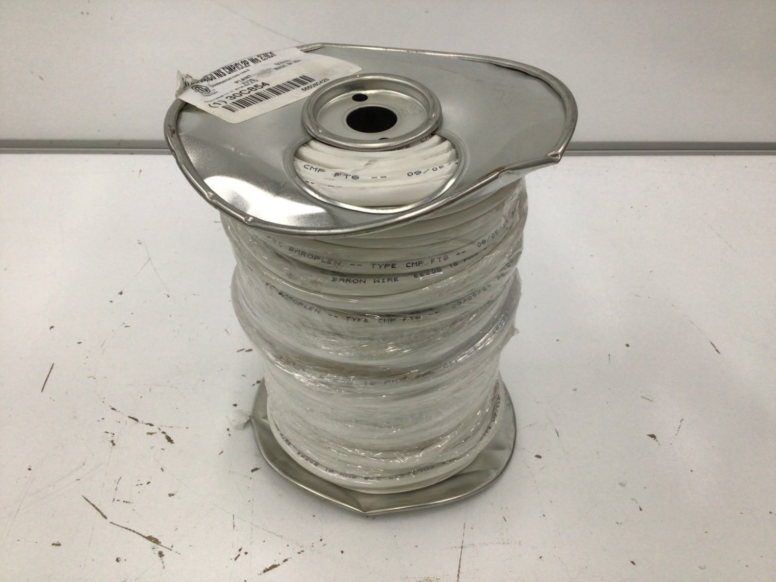 Southwire 555080423 Thermostat Wire, 18Awg, White, 250Ft, 300V