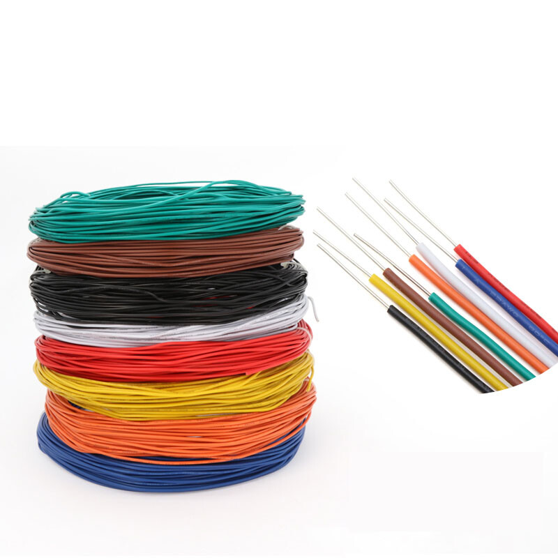 1007 Single Strand Single Core Electronic Wire Multicolour 18/20/22/24/26/30AWG