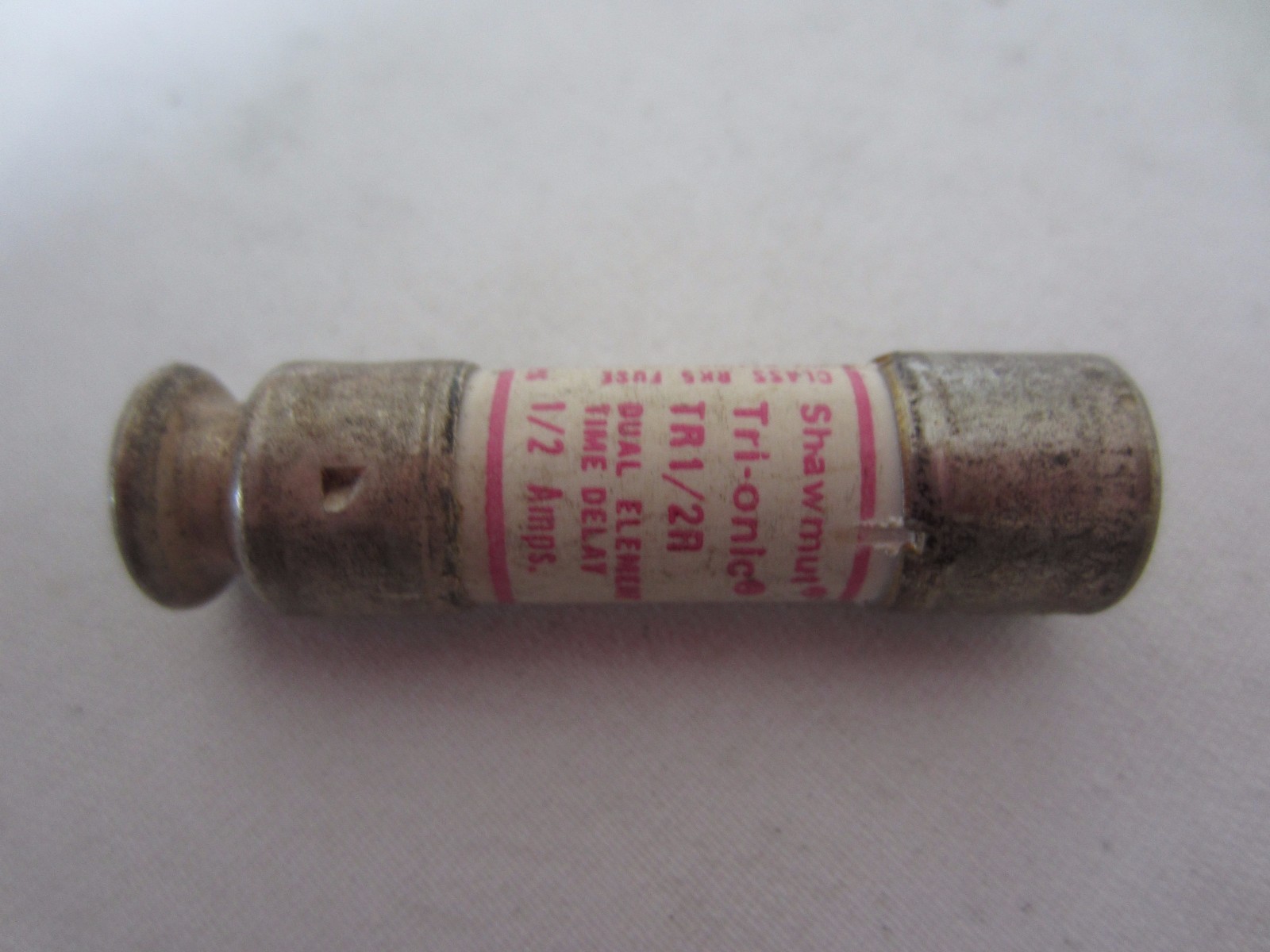 Lot of 6 Shawmut Gould TR1/2R Fuses 0.5 Amps Tested