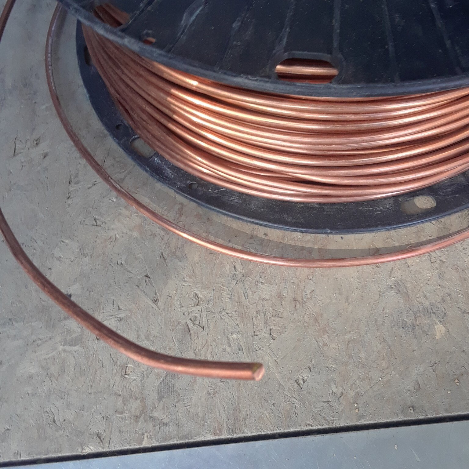 8 AWG SOFT ANNEALED GROUND WIRE SOLID BARE COPPER 25ft 50ft 75ft 100ft 100′ 75′