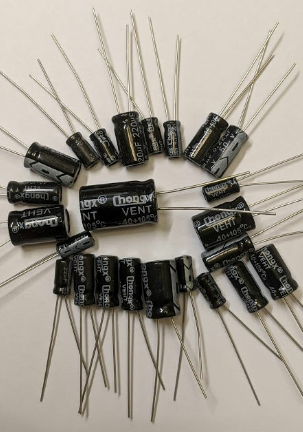 2 EA Radial Electrolytic Caps-PICK VALUE(0.1uF-470uF) 6.3v TO 100V Mr Circuit