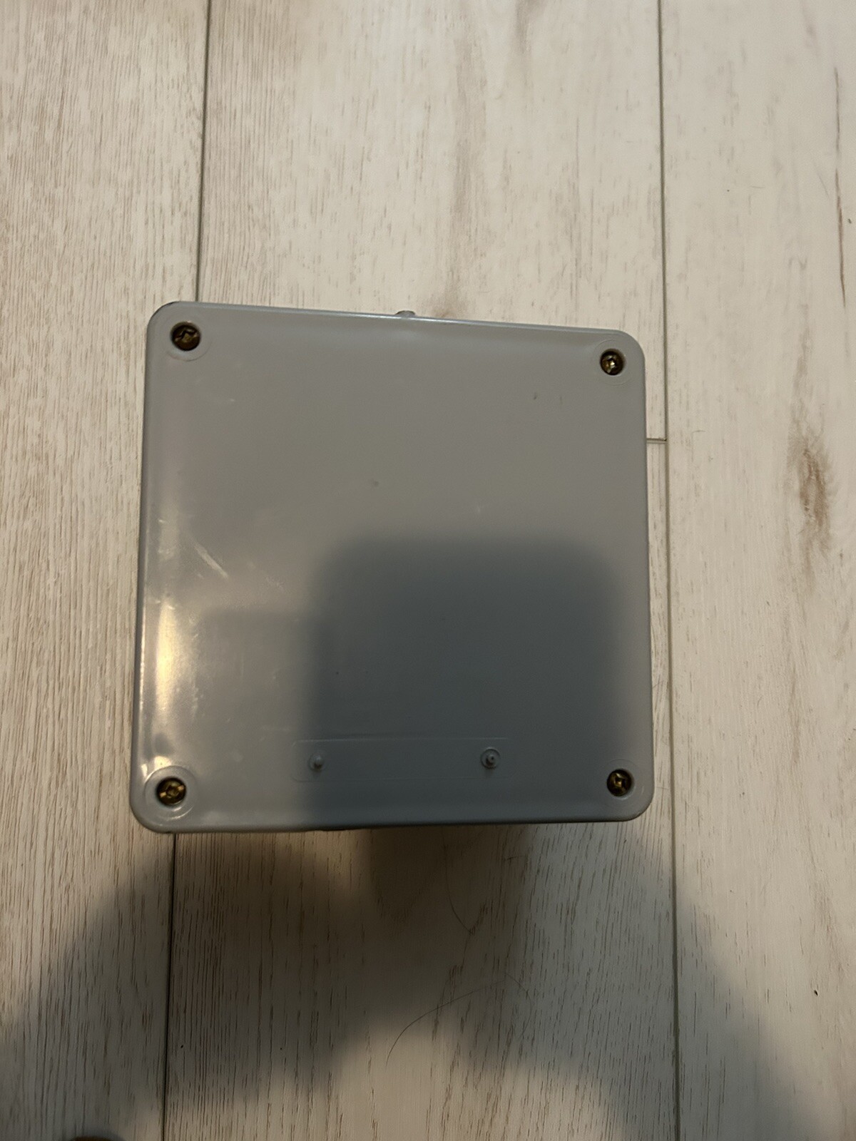 Lot Of 9 – SCEPTER JB 6X6X4 JUNCTION BOX POLYVINYL CHLORIDE W/SCREWED COVER