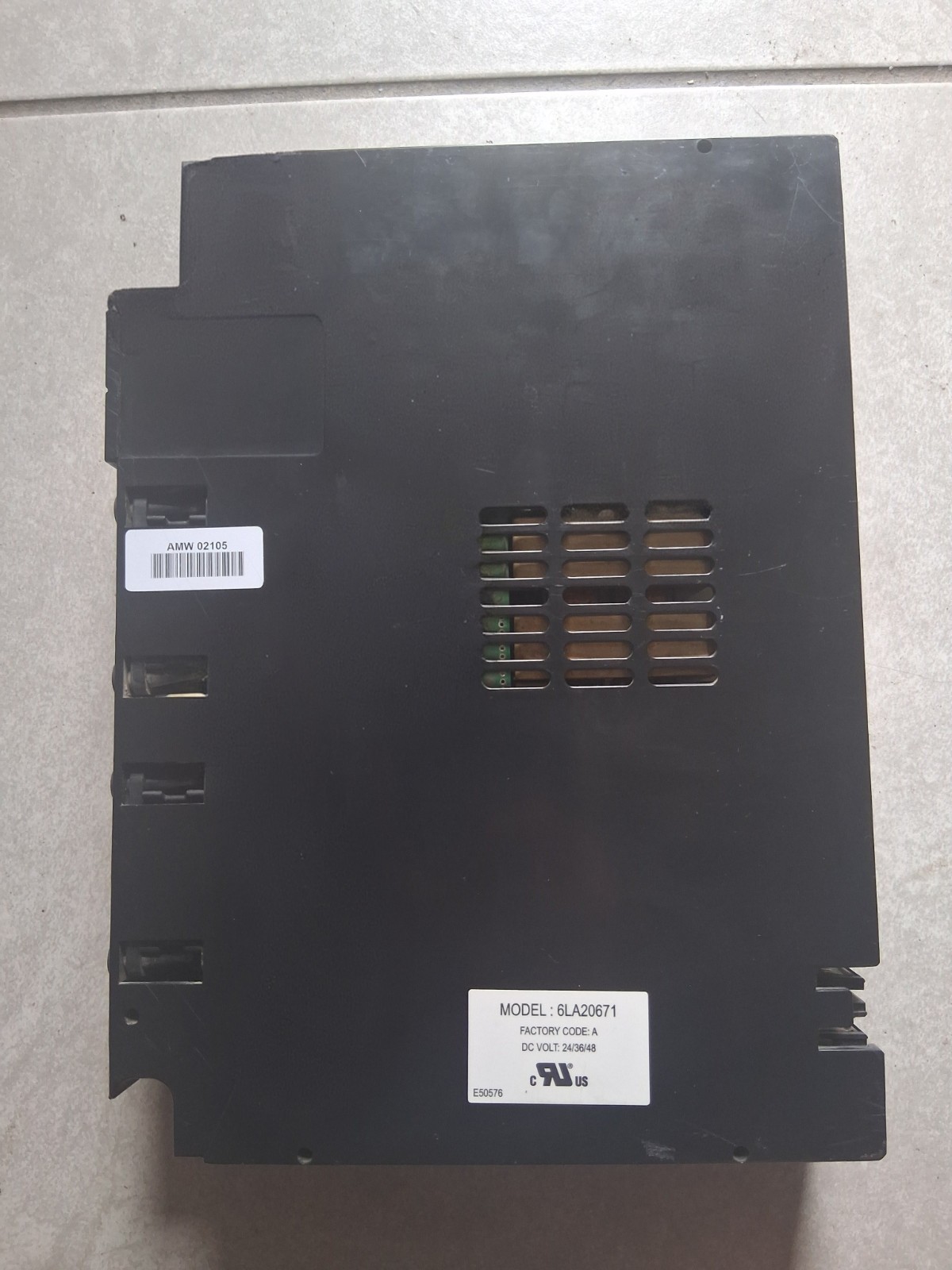 Siemens 6LA20671 SMPS 400/480VAC 24/36/48VDC 3A DIN Fan