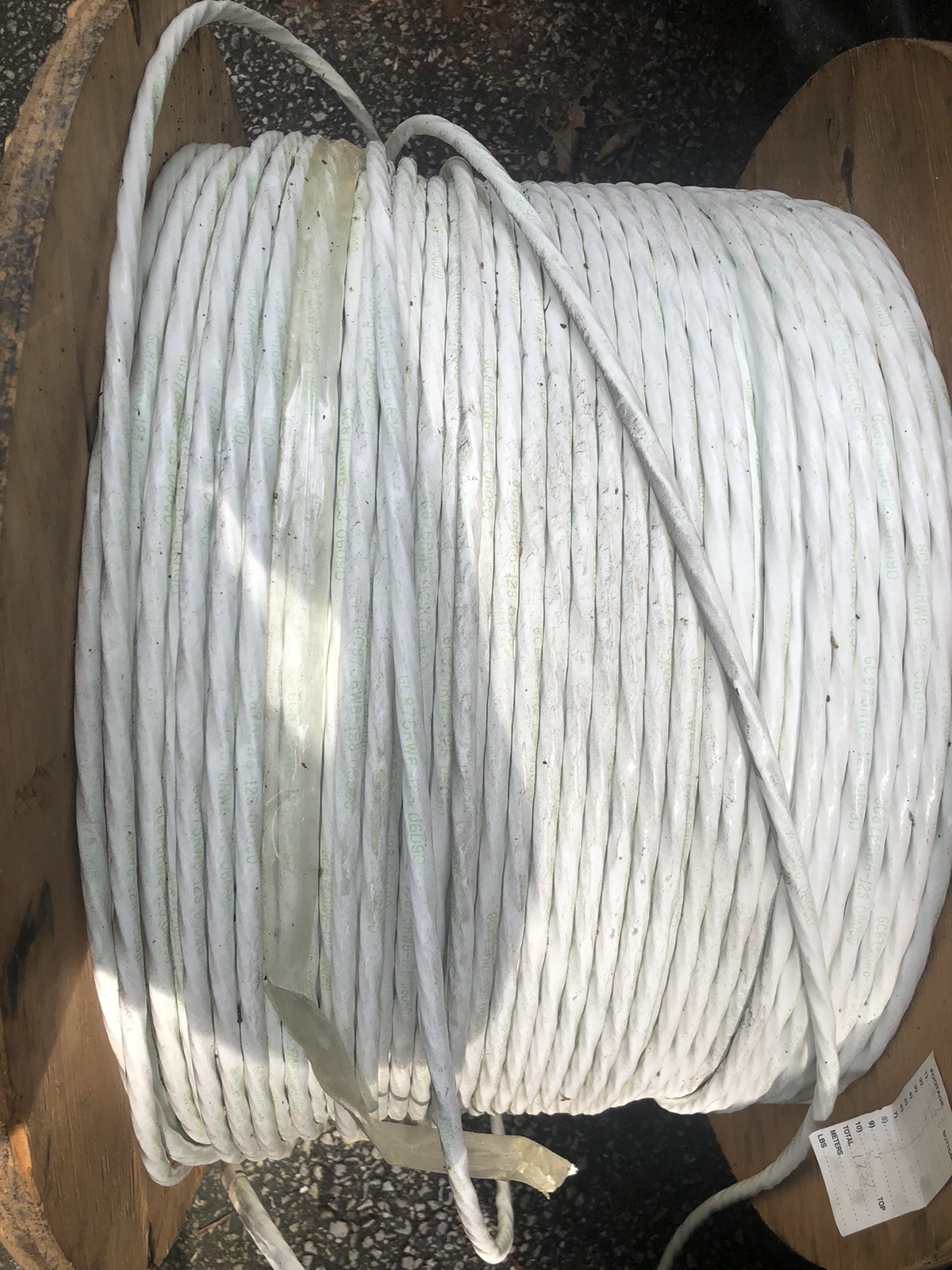 [1142 Feet] Aerospace 6 Conductor Tin Plated Copper Electrical Cable Raychem/TE