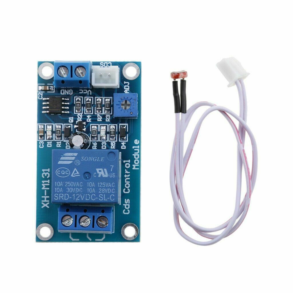 XH-M131 DC 12V Light Control Switch Photoresistor Relay Automatic Control Module
