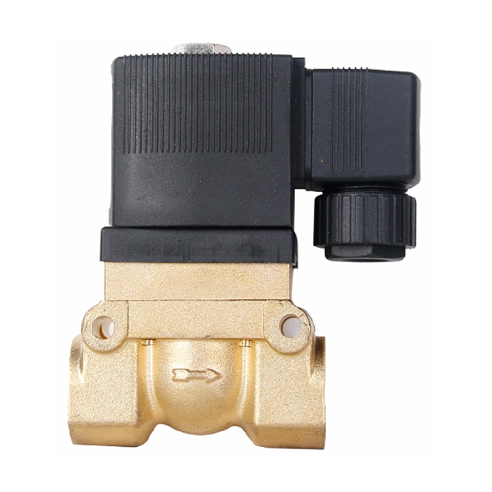 50bar Solenoid Valve 5404-Series 12V 24V 220V 1/4″ – 1/2″ NC Pilot Brass Valve