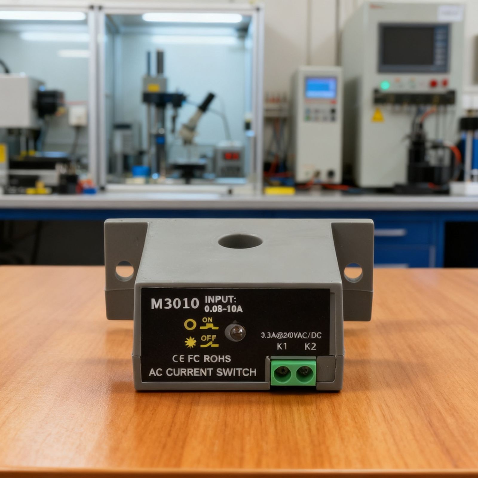 Miniature AC Current Switch with LED Status Indicator for Easy For Monitoring