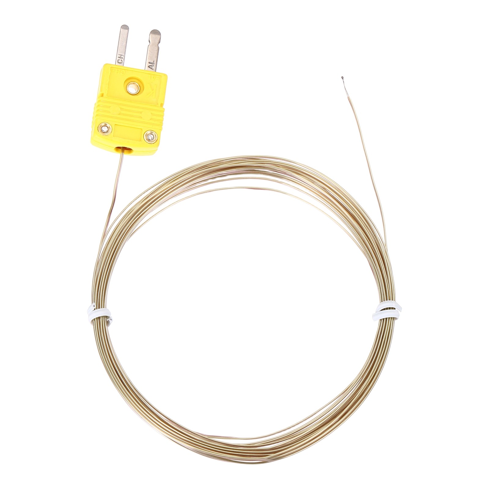 Thermocouple type K, -40C~260C (-40F~500F) 0.255mm OD 4m for