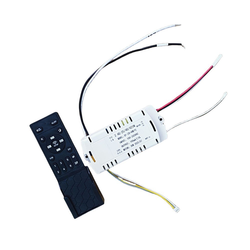 1Pcs Replacement Remote for Universal Ceiling Fan Remote Control Black