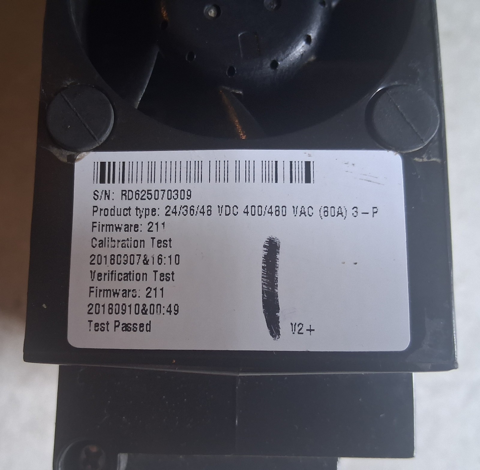 Siemens 6LA20671 SMPS 400/480VAC 24/36/48VDC 3A DIN Fan