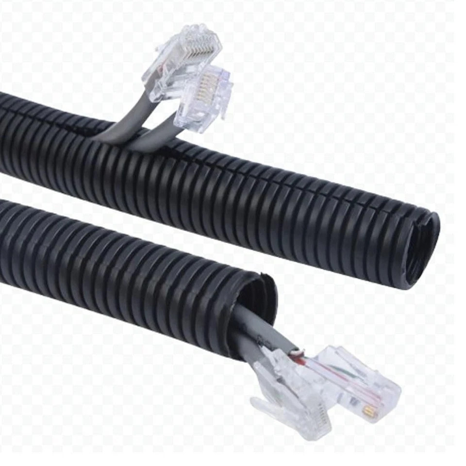 30 FT 1/4” Wire Loom Split Tubing,Dog Cat Cord Protector,Split Wire Loom Tubi…