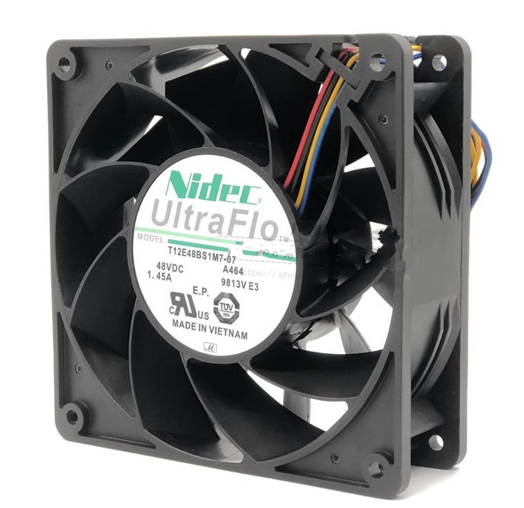NEW T12E48BS1M7-07 A464 48VDC 1.45A 4-wire Cooling fan 90-day warranty