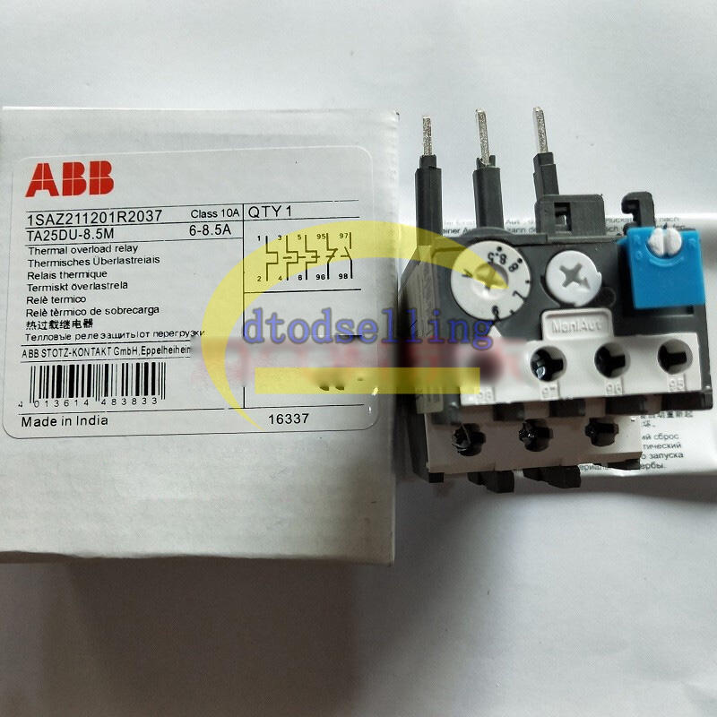 1piece NEW ABB TA25DU-8.5M 6.0-8.5A thermal relay