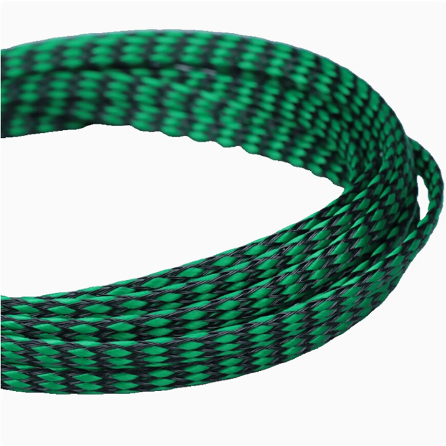 8mm (Cotton Yarn + PET) Expanding Braided Sleeving Wire Cable Harness Protection