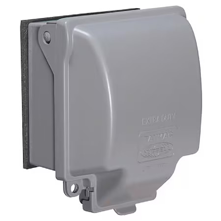 Taymac Mx6200 2 -Gang Vertical Weatherproof Cover, , Aluminum
