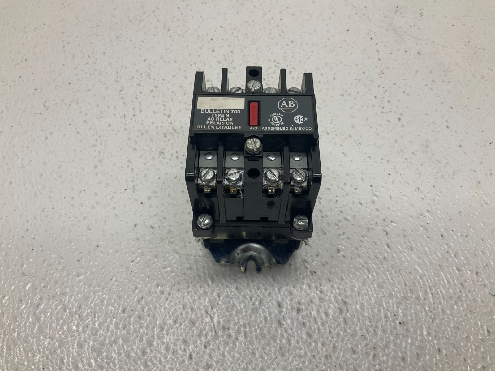 Allen Bradley 700-N400A1 110/120 VAC Coil Relay Ser C 700N400A1 700 (TSC)