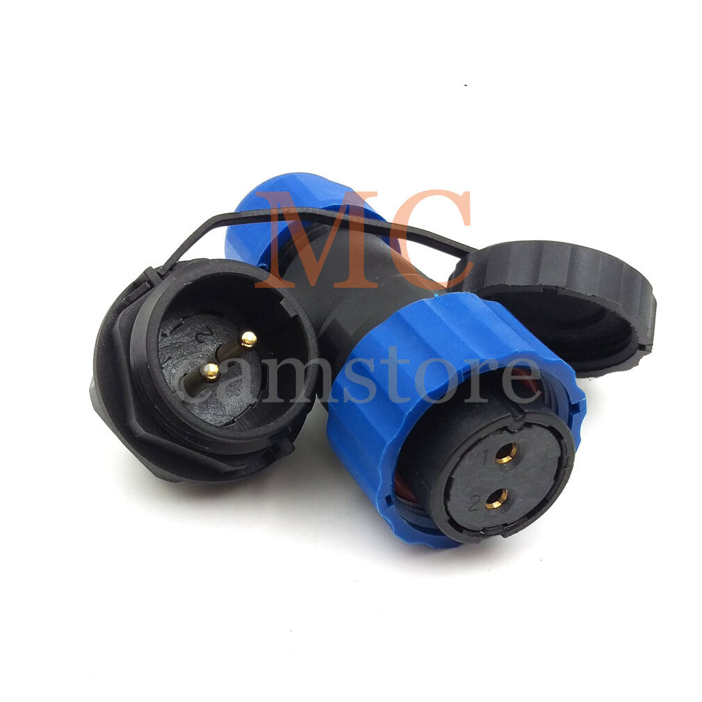 SD20 2pin~14Pin Panel Mount Waterproof IP67 Aviation Cable Connector Plug Socket