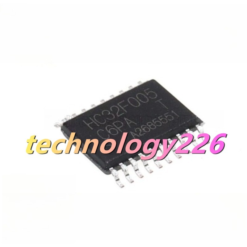 5PCS NEW HC32F005C6PA-TSSOP20TR ARM® Cortex®-M0+ #YM