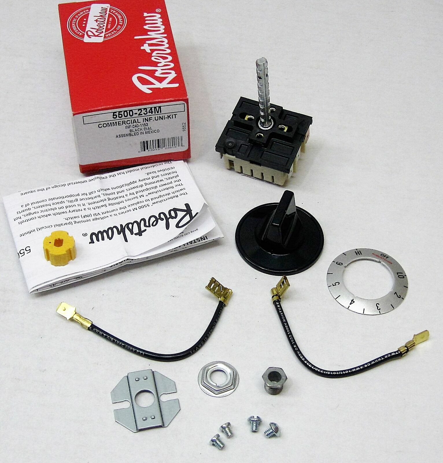 5500-234 Robertshaw Commercial Infinite Uni-kit Switch INF-240-1153 421020 K-103