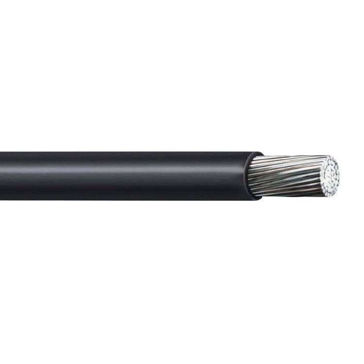 250′ 400 MCM Aluminum XLP USE-2 RHH RHW-2 Direct Burial Cable Black 600V
