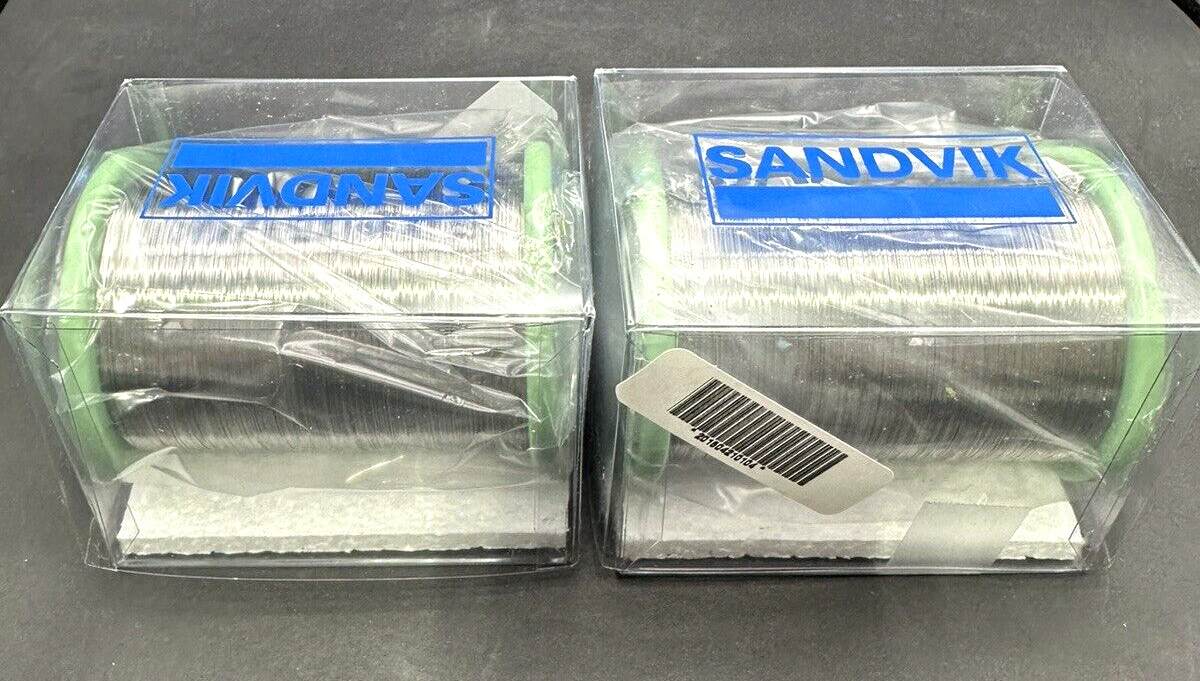 Sandvik Kanthal Nikrothal 80 BRITE Resistance Wire 136383 .193mm (2-PACK) SEALED