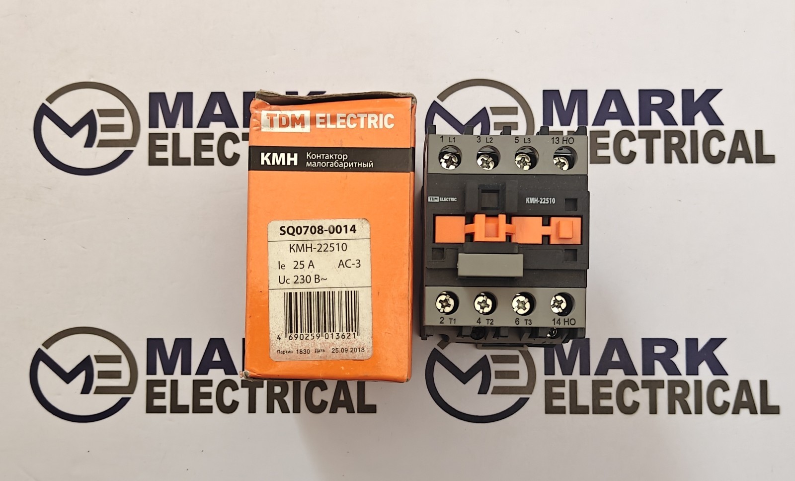 TDM ELECTRIC KMH22510 POWER CONTACTOR 25A VOLTAGE 220VAC FREE FAST SHIPPING