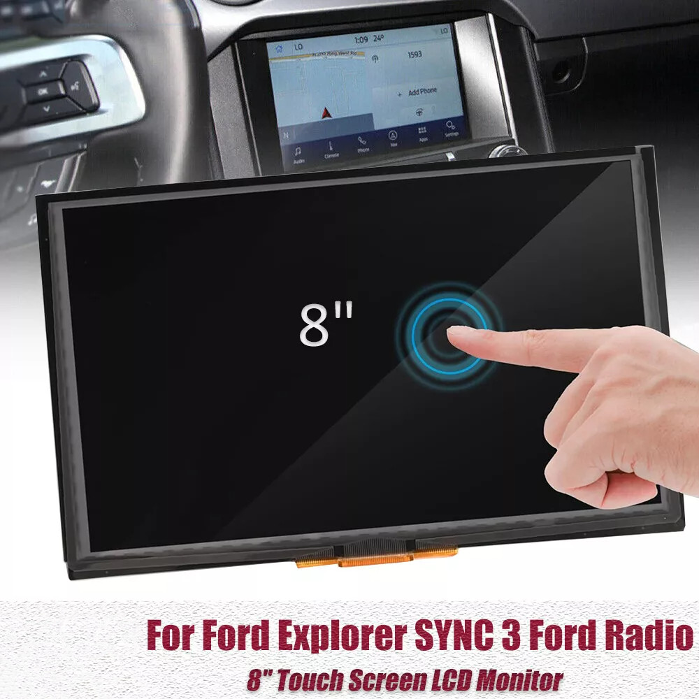 1PC Radio 8″ Touch Screen LCD Monitor For Ford Fusion 2013-2018 SYNC 3