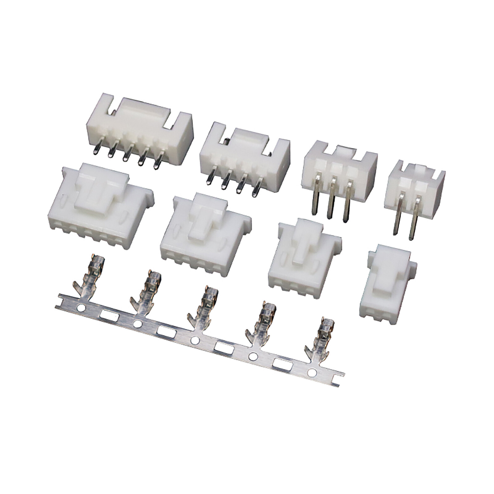 2 to 12 Pin JST XH2.5mm PCB Header Connector Kit – Straight Pin/Right Angle Pin