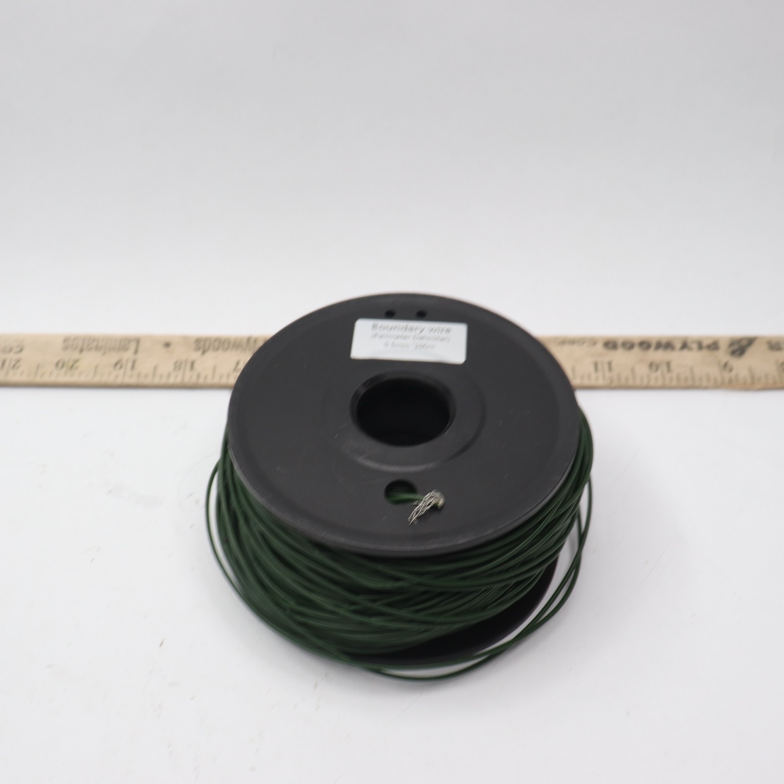 Boundary Wire Single Core Plastic Coated Copper Green 0.5mm x 100m