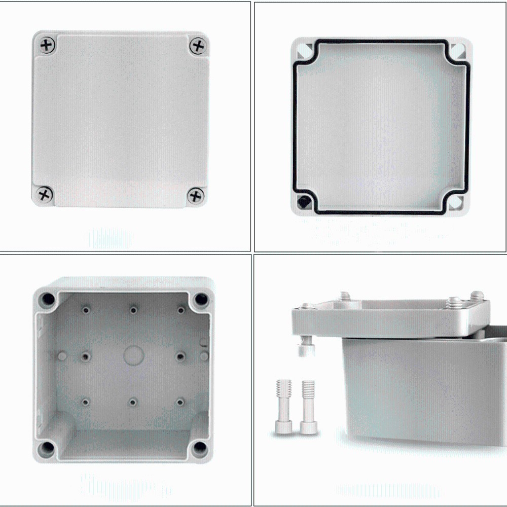 ABS Plastic Project Box IP67 Waterproof Dustproof Junction Enclosure DIY Boxes