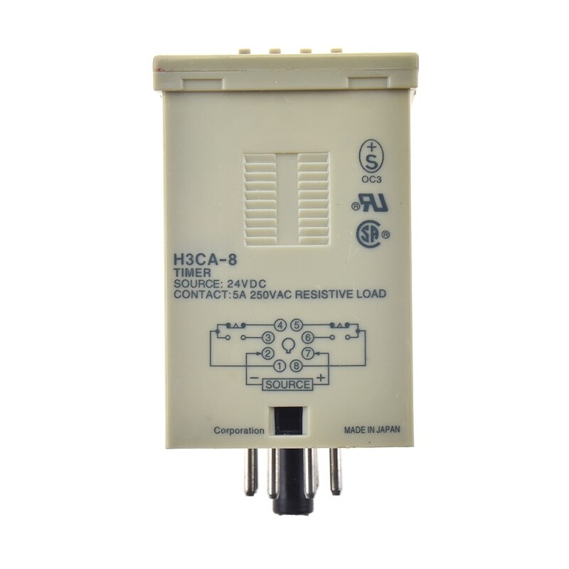 1PC New For OMRON Time Relay H3CA-8 DC24V