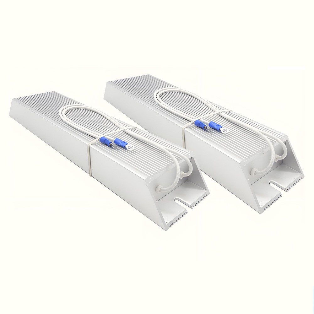 100W , 5 Ohm~500 Ohm Terminals Aluminium Housing Braking Resistor Resistance-
