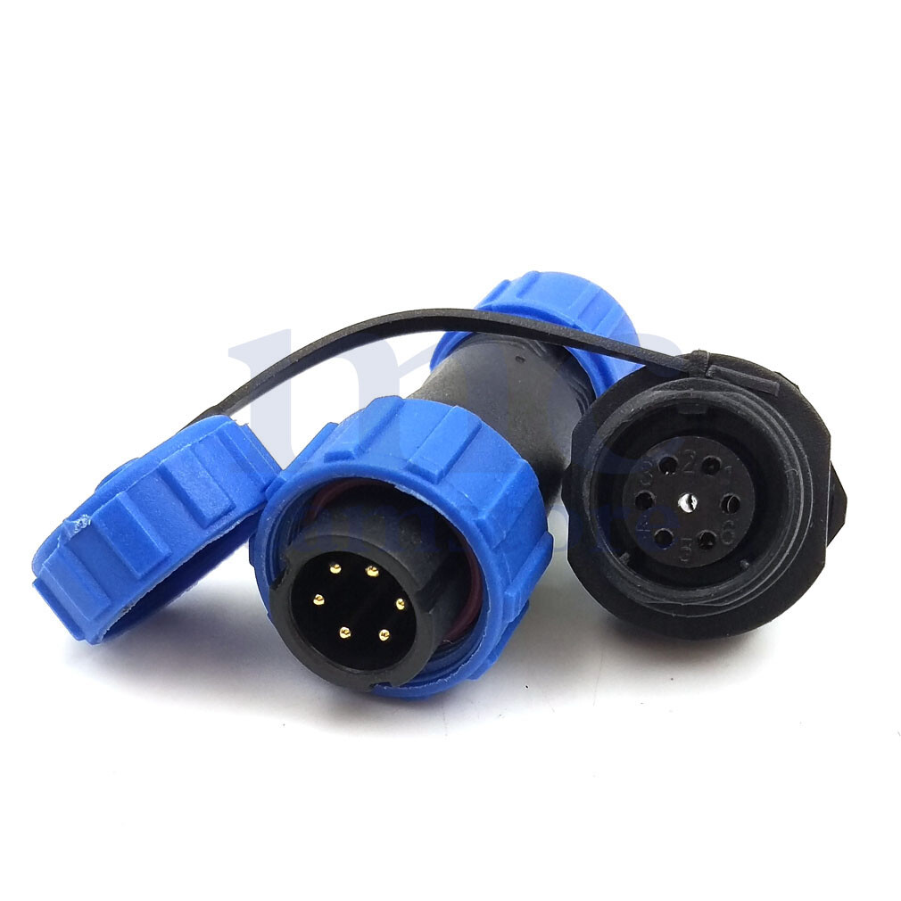 SP13 2-9 Pin IP67 Aviation Connector Plug Socket,Electrical Wire Cable Connector