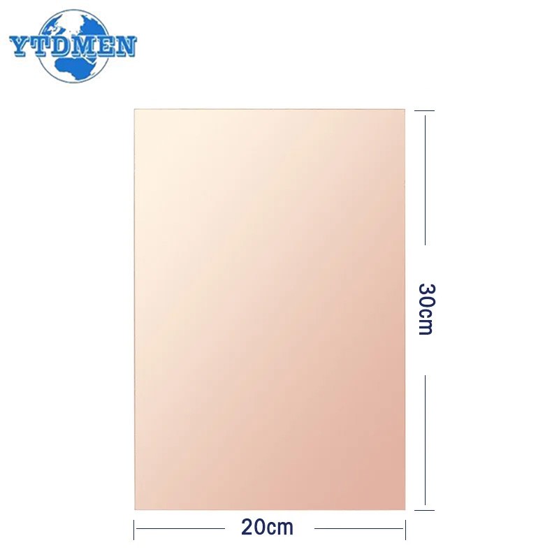 20x30cm One Side Copper Clad PCB Board Glass Fiber Laminate Circuit Board DIY