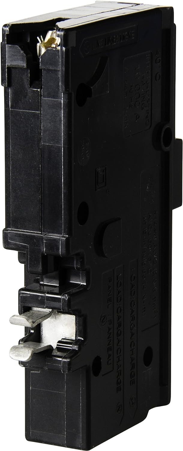15 Amp Mini Circuit Breaker 1 Pole 120V AC Plug-In CAFI/CAFCI Residential Use