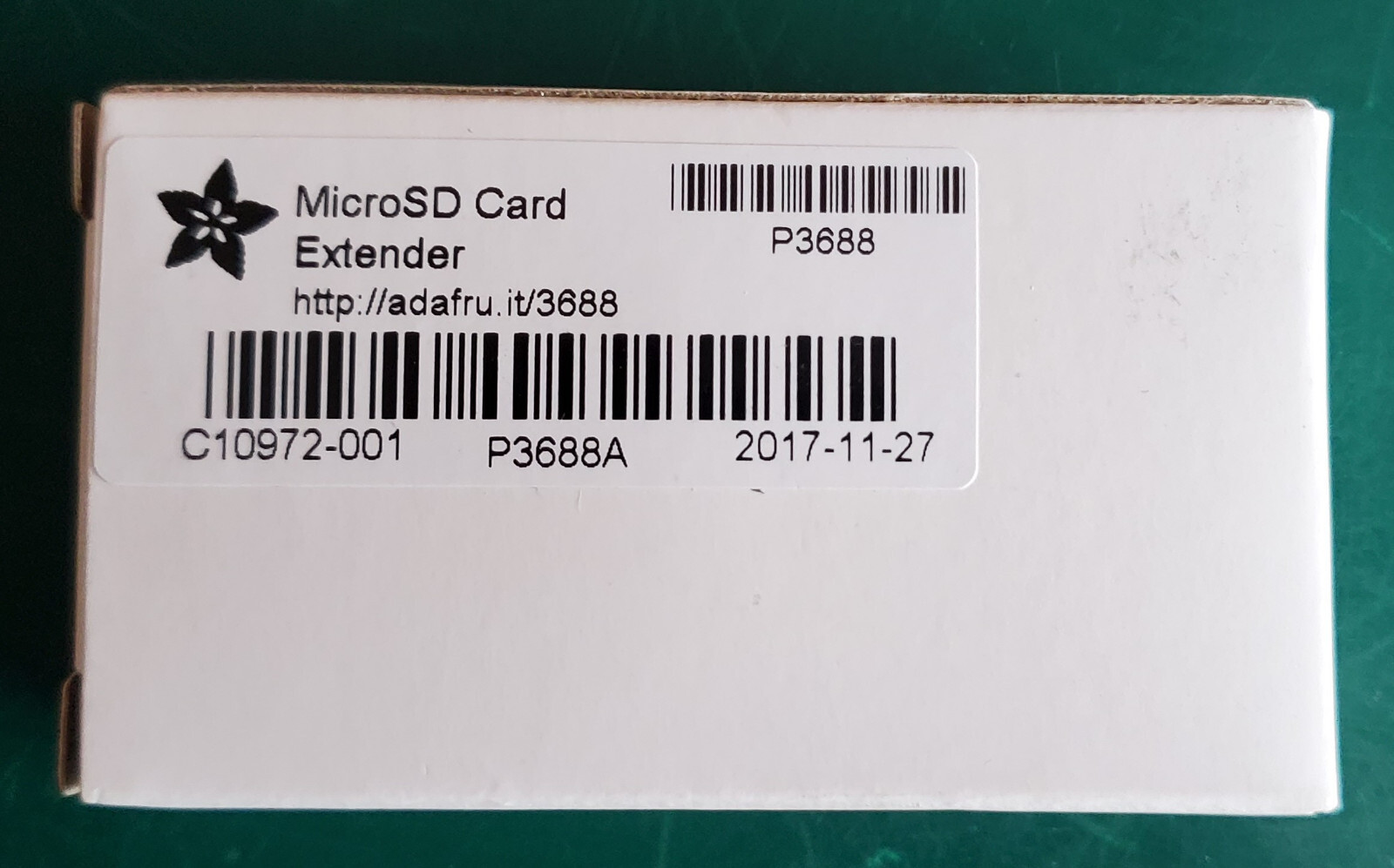1 PC Adafruit 3688 Micro SD card extender 68cm/26″