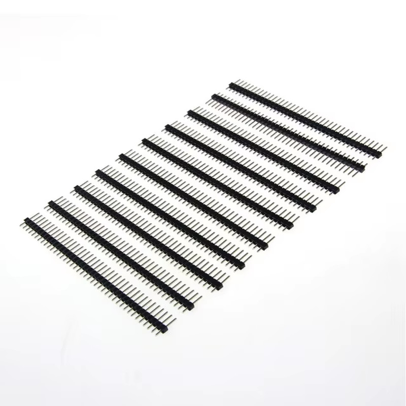 10Pcs 40 Pin 1X40 Single Row Male and Female 2.54 Breakable Pin Header PCB JST C