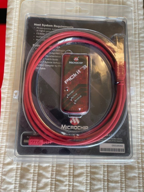 Microchip PICKit 3 In-Circuit Debugger Original Packaging. Brand New.