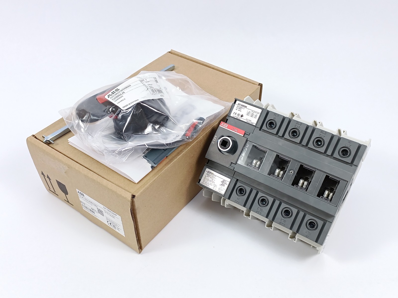 Abb 1sca135140r1001 Ot160g04p Switch-disconnect with Handle