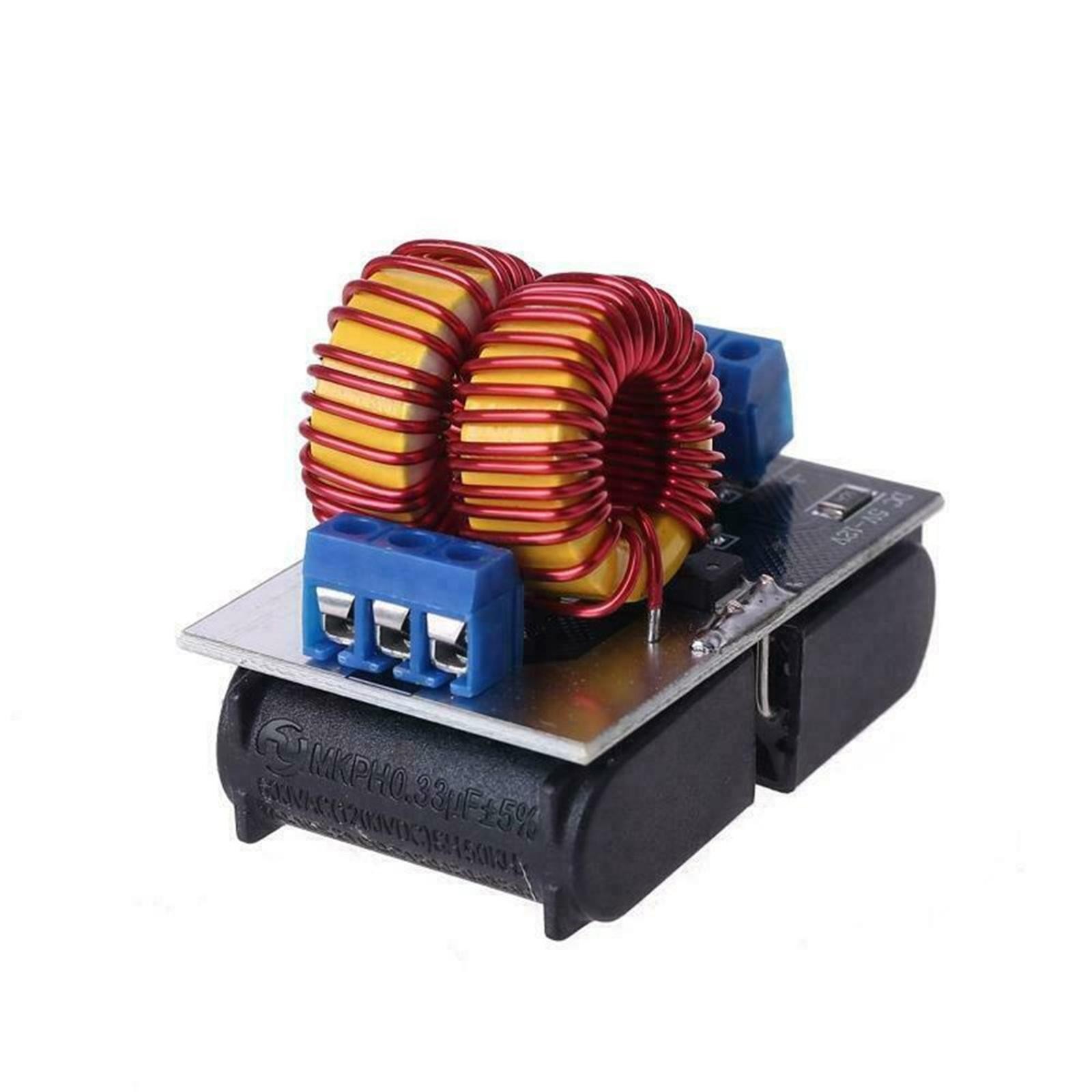 120W Mini ZVS Heating Machine DC 5-12.0V Input Voltage Induction Heater Module W