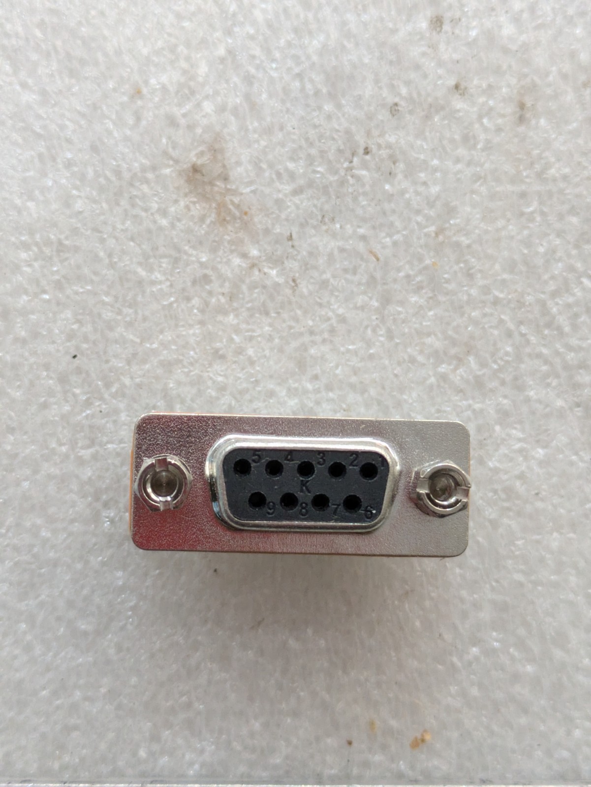 DB9 Null Modem Adapter Male to Female RS-232 Serial Connector Pack of 10